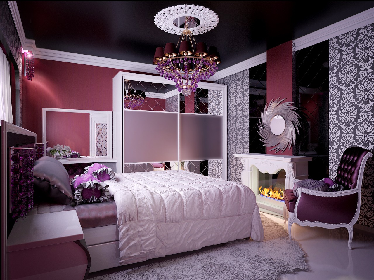 Fashionable Bedroom Decorating Ideas