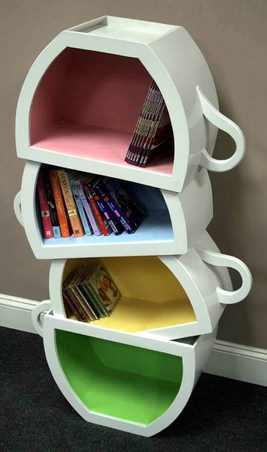 Ceative Designs For Bookshelves (19)