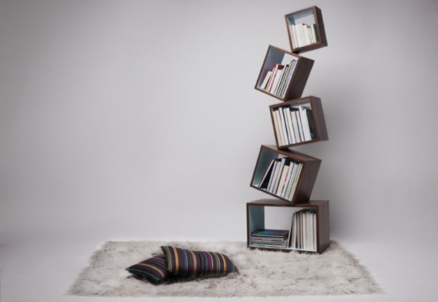 Ceative Designs For Bookshelves (7)