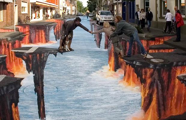 Interesting 3D Street Art Paintings (12)