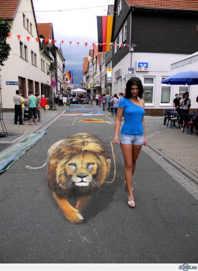 Interesting 3D Street Art Paintings (6)