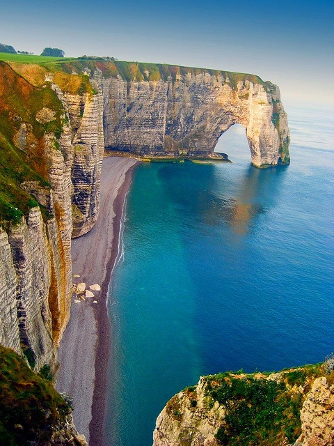 Sea Cliffs, Etretat, France