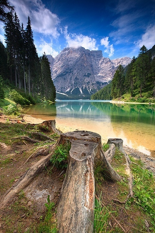 Lake Braies Dolomiti, Italy