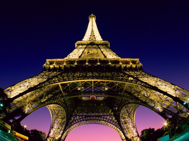Eiffel Tower, in Paris,