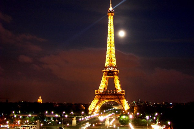 Eiffel Tower, in Paris,