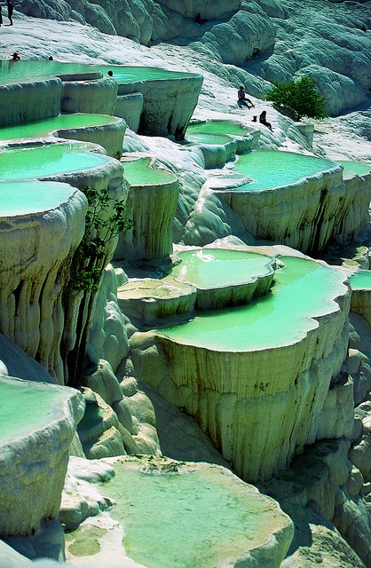 Natural rock pools, Pamukkale.