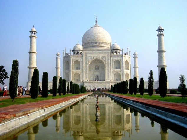 Taj Mahal, at Agra, India