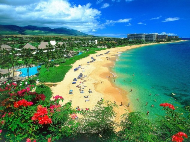 Kaanapali Beach Maui Hawai 