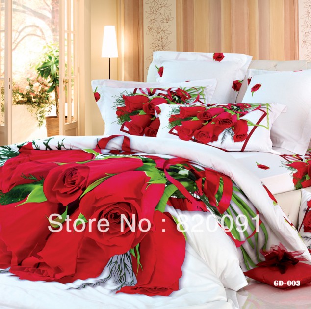 25 Inspirational Flower Designed Bedroom Covers