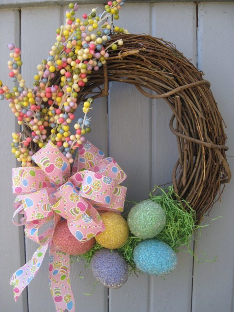 26 Creative And Easy DIY Easter Wreaths - Top Dreamer
