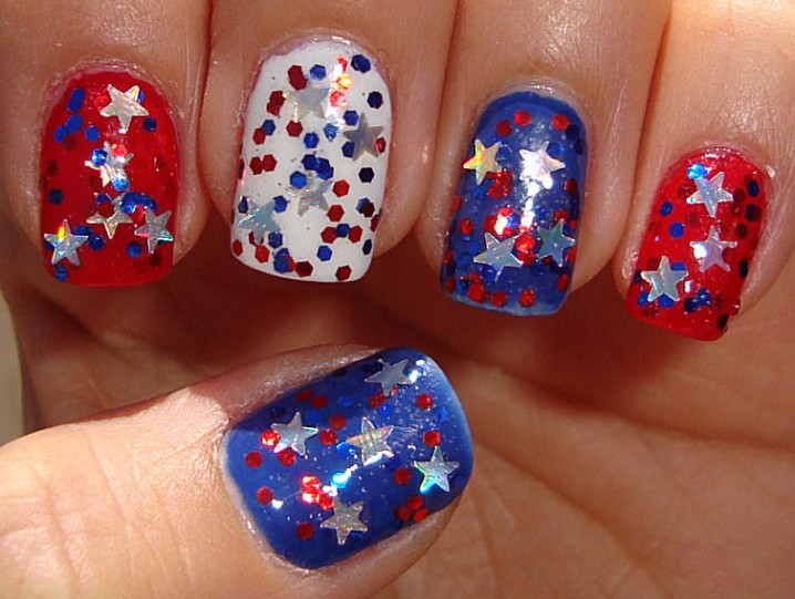9. Bold and Bright 4th of July Nail Designs - wide 3