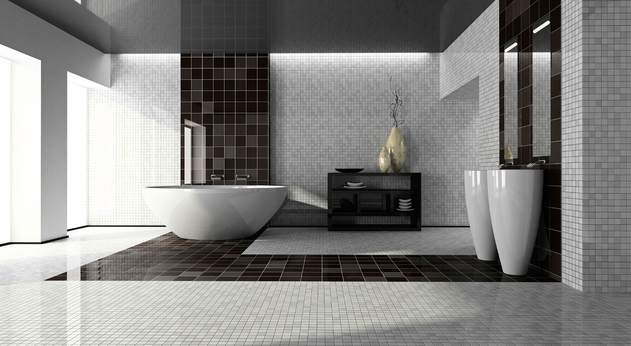 Modern Black And White Bathroom Designs - Top Dreamer