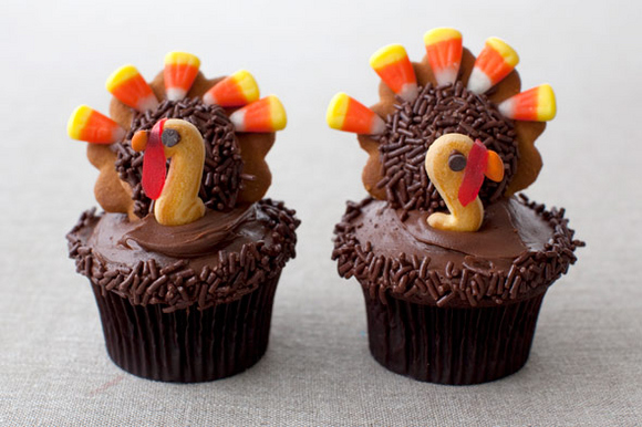 Cute Thanksgiving Cupcake Designs - Top Dreamer