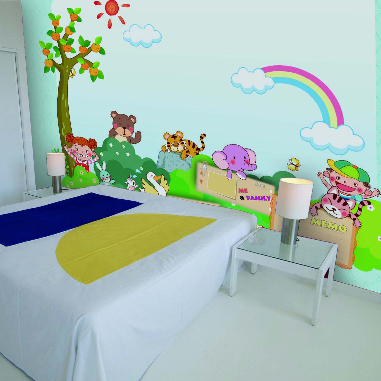 18 Colorful Wall Murals For Children's Room - Top Dreamer