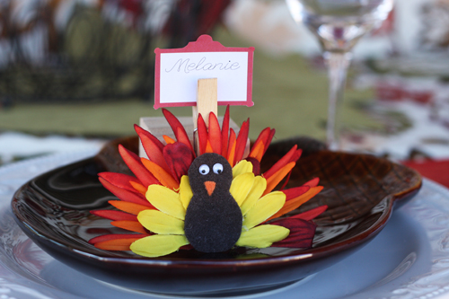 Super Easy DIY Thanksgiving Place Cards Top Dreamer