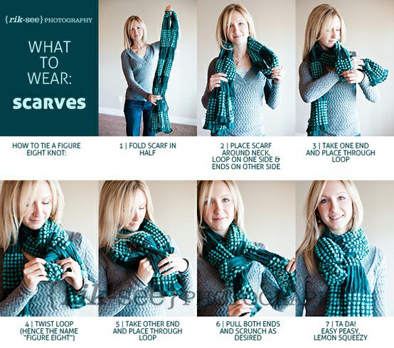 How To Tie A Scarf — Make It Look Easy