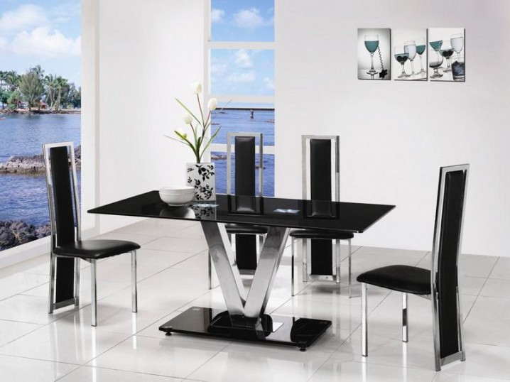 Glass-Black-And-White-Dining-Room-Ideas-Black-And-White-Dining-Room-Ideas-With-Chairs-And-Tables