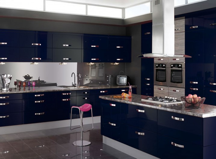 dark-blue-gloss-kitchen-cupboard-cover-design