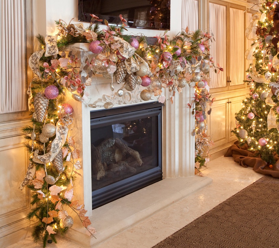 18 Magical Christmas Mantelpiece Decorations - Top Dreamer