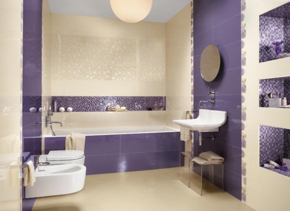 Nice-Stunning-And-Impressive-Purple-Bathroom-design-Idea-With-artistic-Mosaic-Tile-590x430