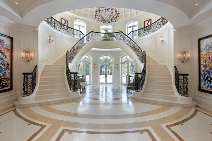 mansion stairs