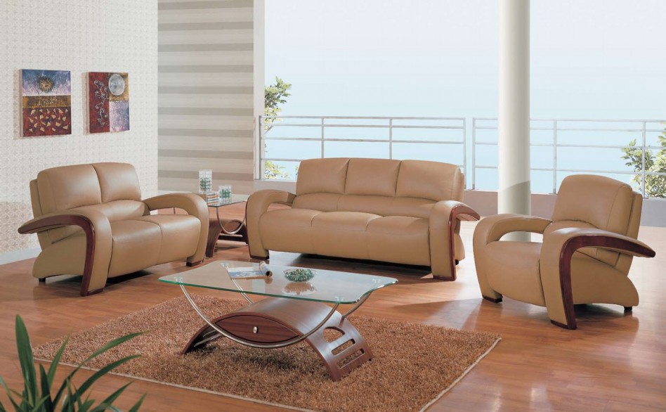 Modern Living Rooms With Brown Leather Sofa - Top Dreamer