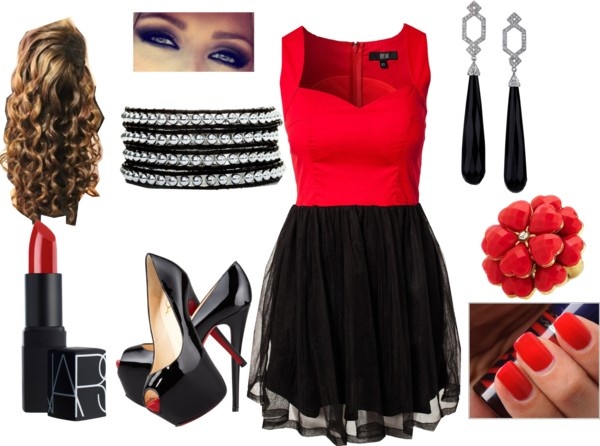 16 Stylish And Sexy Valentine's Day Polyvore Combinations - Top Dreamer