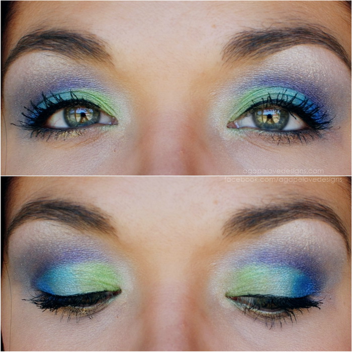 green-eyes-makeup-peacock-style