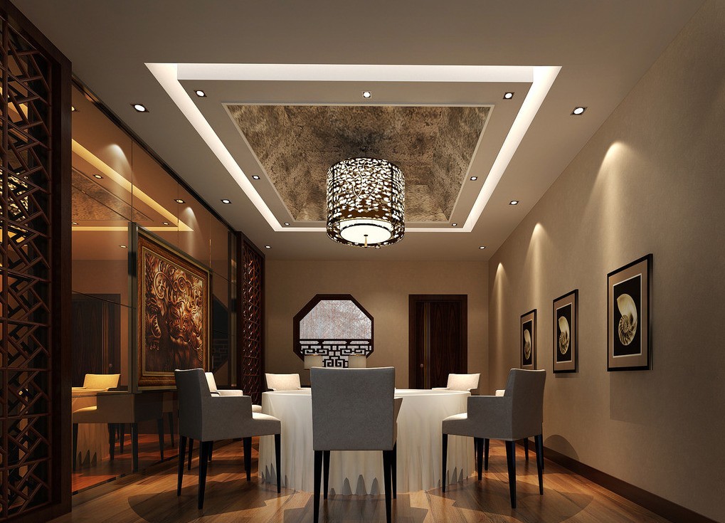 Design Of Ceiling In Dining Room