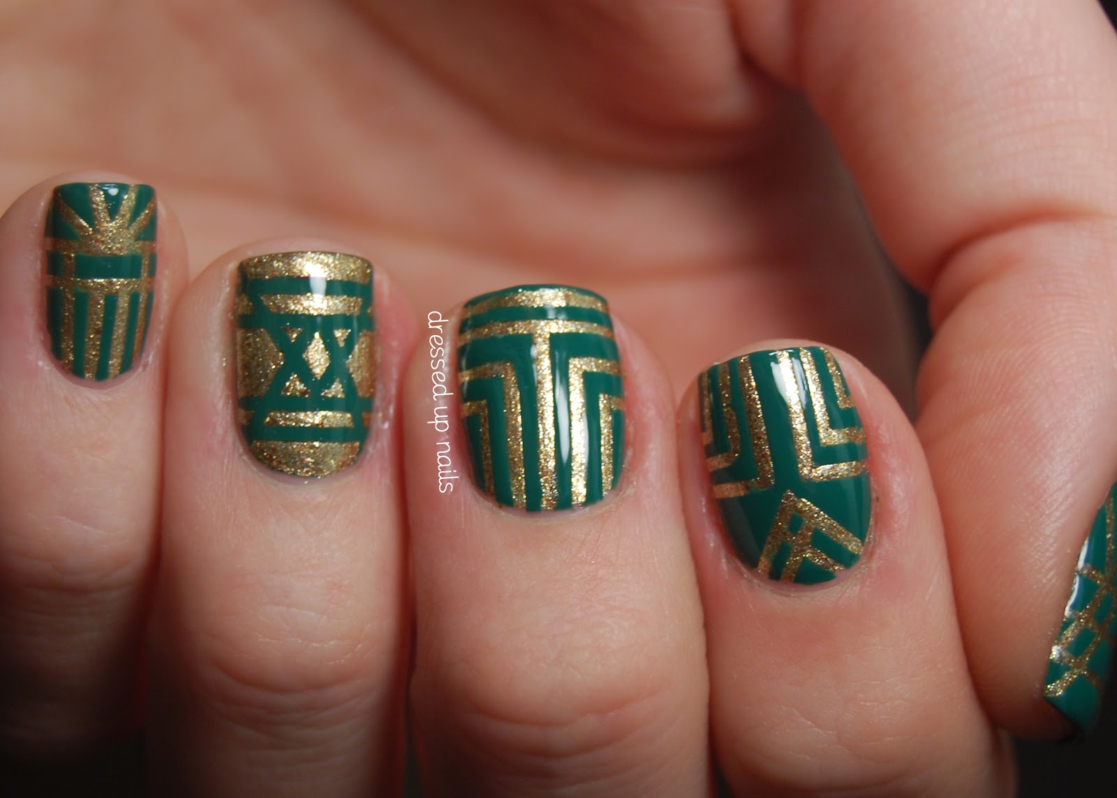 7. Surgical Tape Nail Art for Long Nails - wide 8