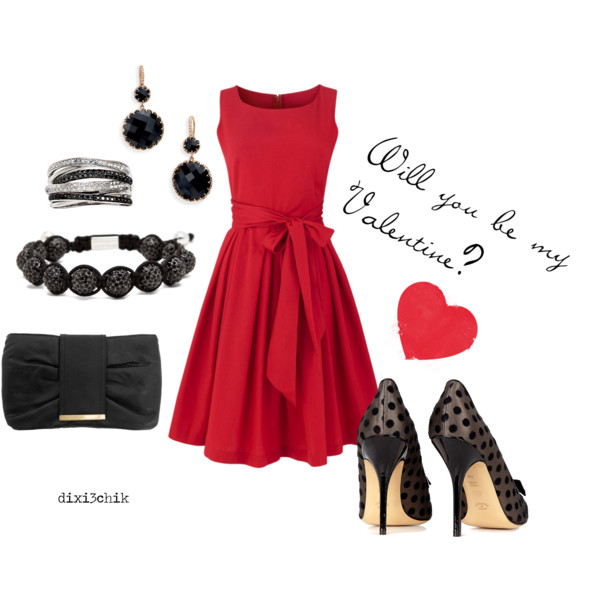 16 Stylish And Sexy Valentine's Day Polyvore Combinations - Top Dreamer