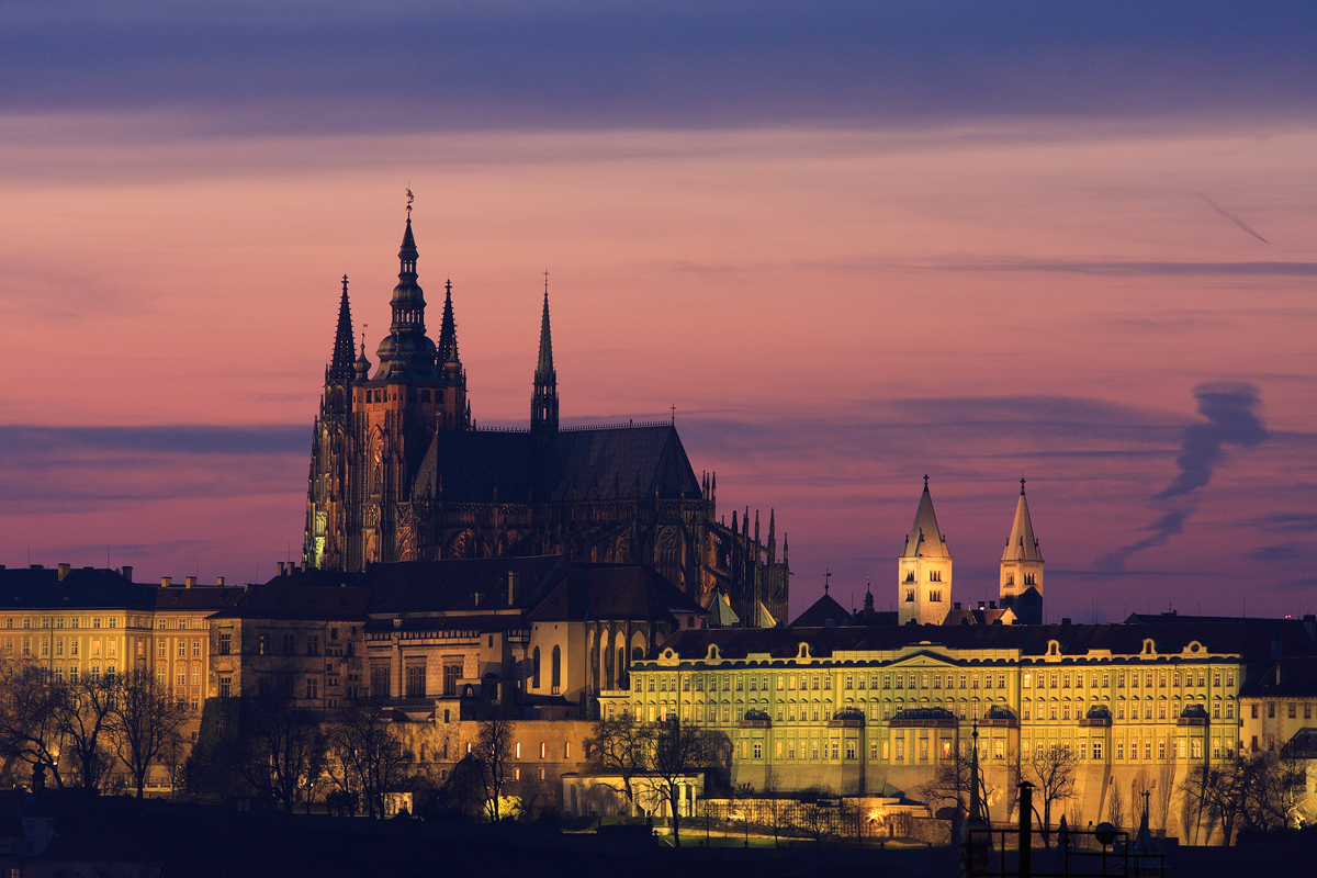 Прага замки чехии