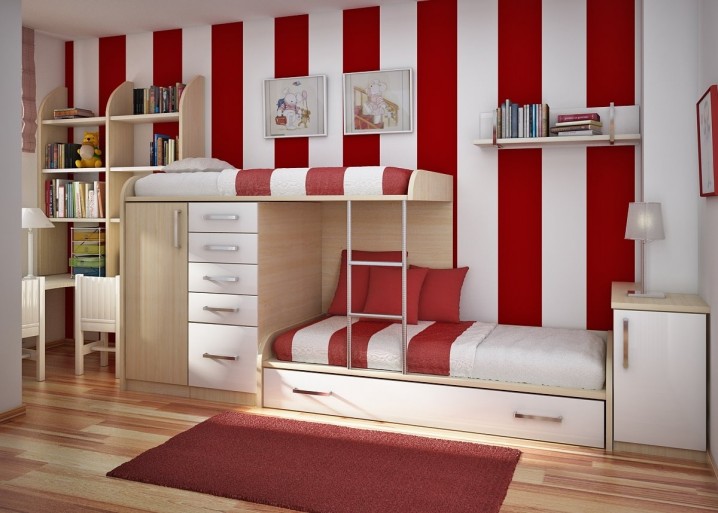 Cool-Bunk-Beds-Twin-Girl-Room-Ideas-Lovely-Beautiful-Girls-Bedroom-With-Bunk-Beds-Decorating-Ideas-