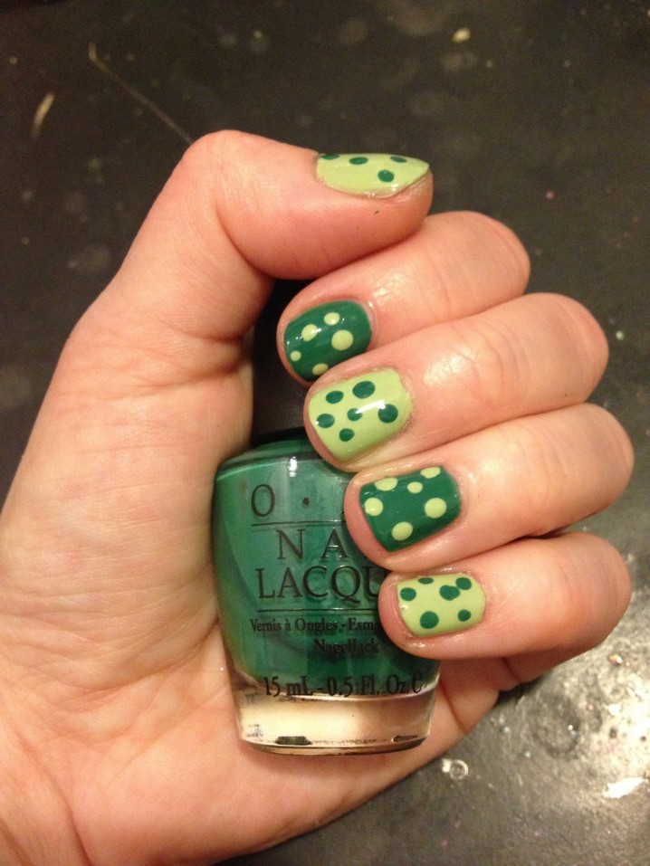 St.-Patrick's-Day-Manicure-Essie-Navigate-Her-OPI-Jade-Is-The-New-Black-Nail-Polish-Jamie-Allison-Sanders-The-Beauty-Of-Life
