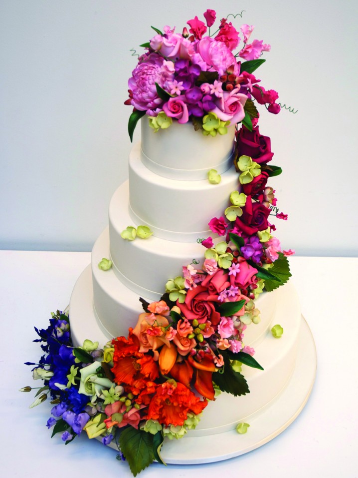 classic-white-wedding-cake-with-bright-florals.full