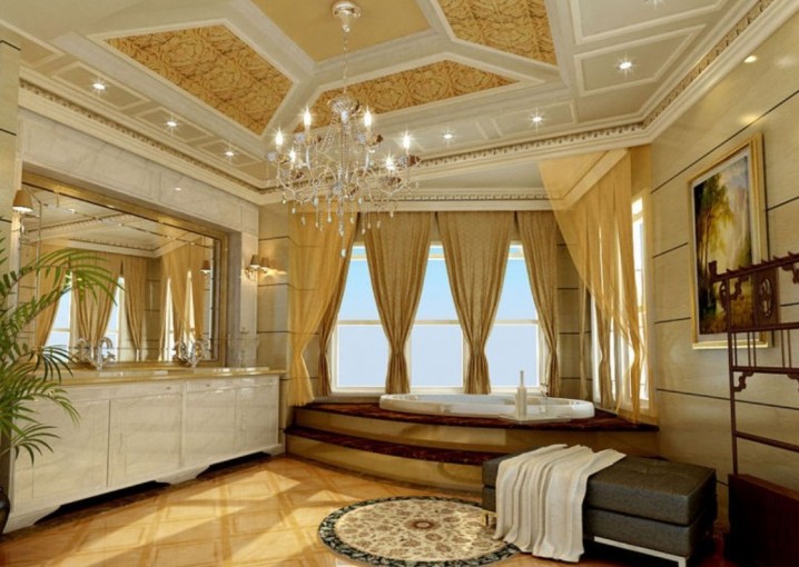 luxurious-bathroom-design-ideas-with-stunning-ceiling