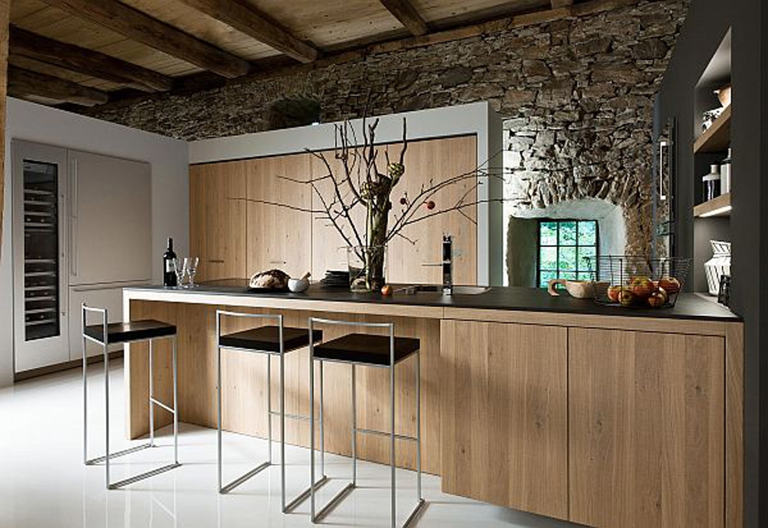 kitchen modern rustic interior design