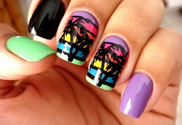 Hot Tropical Nail Designs For The Summer - Top Dreamer