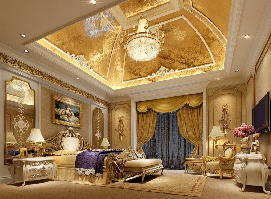 Luxury Italian Interior Home Design Ideas Classical Bedroom 1024x753 