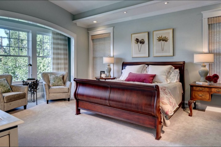 Decorating A Sleigh Bed Bedroom