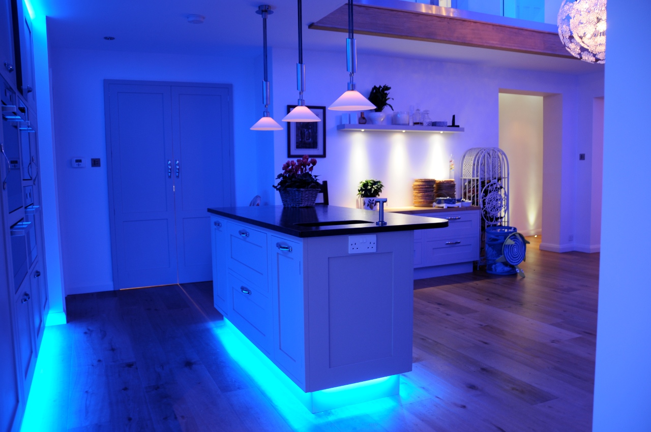 acrylic led kitchen lighting