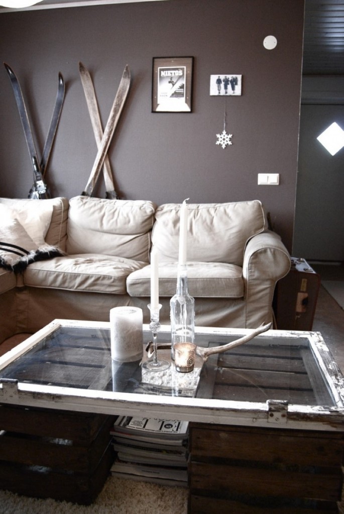 masculine-living-room-scheme-color-feat-cool-diy-pallet-coffee-table-with-glass-top-idea