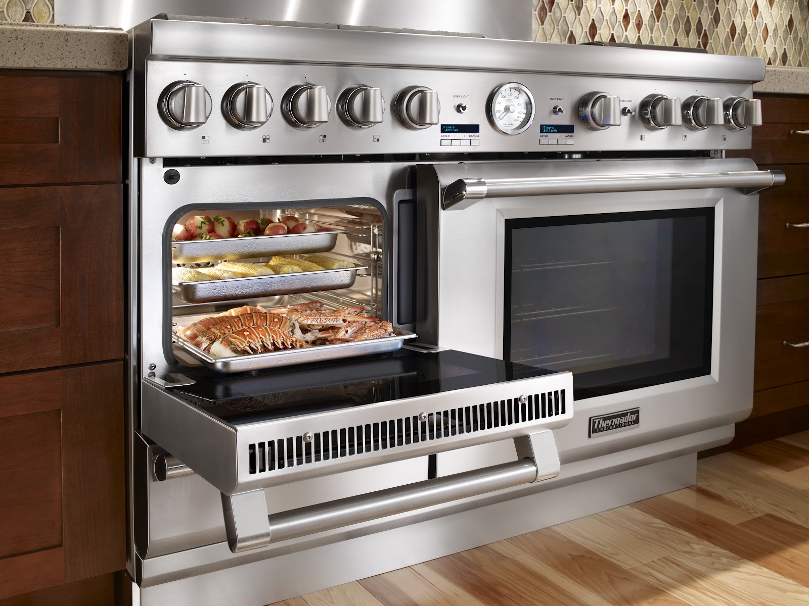 Pro Grand Steam Oven Open From Thermadore Kitchen Equipment1 