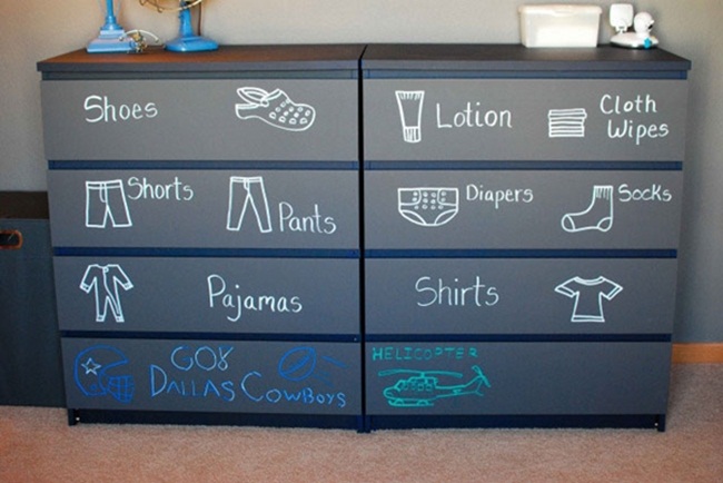 Chalkboard-drawers