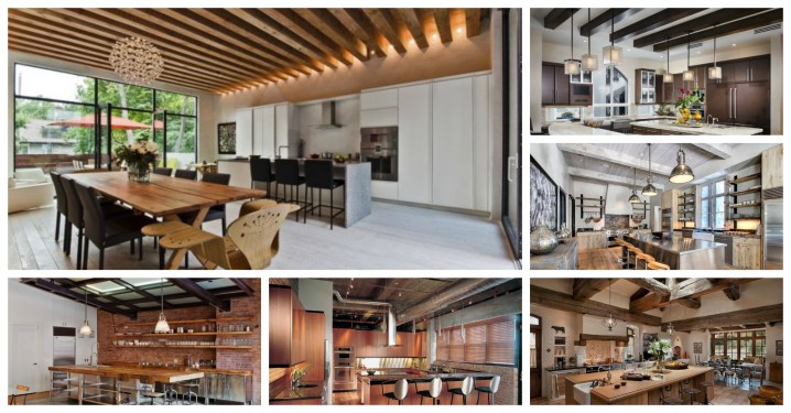 Kitchens With Exposed Ceilings That Will Draw Your Attention - Top Dreamer