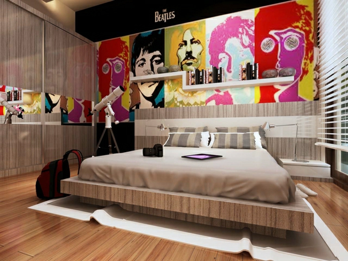 fashionable-pop-art-bedroom