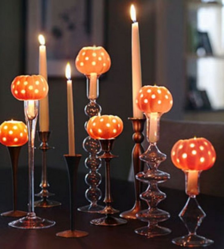 pumpkin-decor-candle-holders