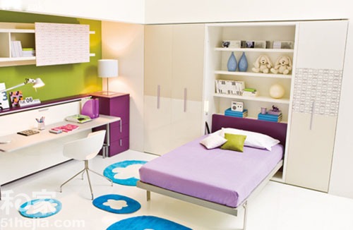 purple-adorable-space-saving-furniture