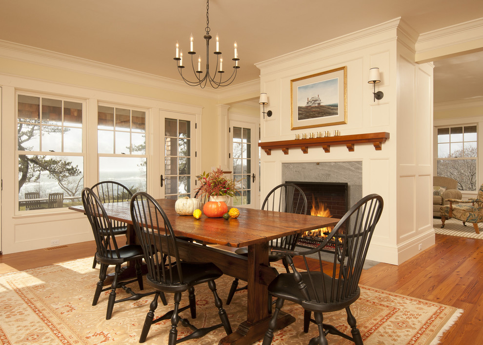 Wonderful Fireplaces In The Dining Room For Cozy and Warm Atmosphere