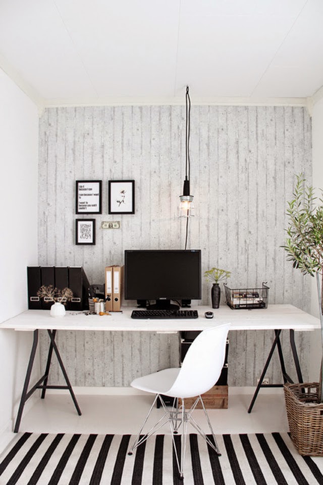 stylish-black-and-white-home-office